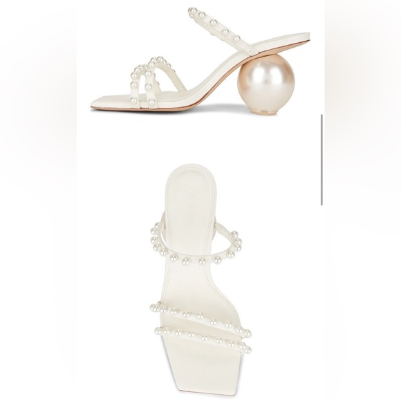 CULT GAIA ILONA SANDAL IN OPTIC WHITE - Picture 3 of 17